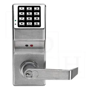 Alarm Lock DL2800 Economy Audit Trail Pushbutton Lock - Straight Lever Trim