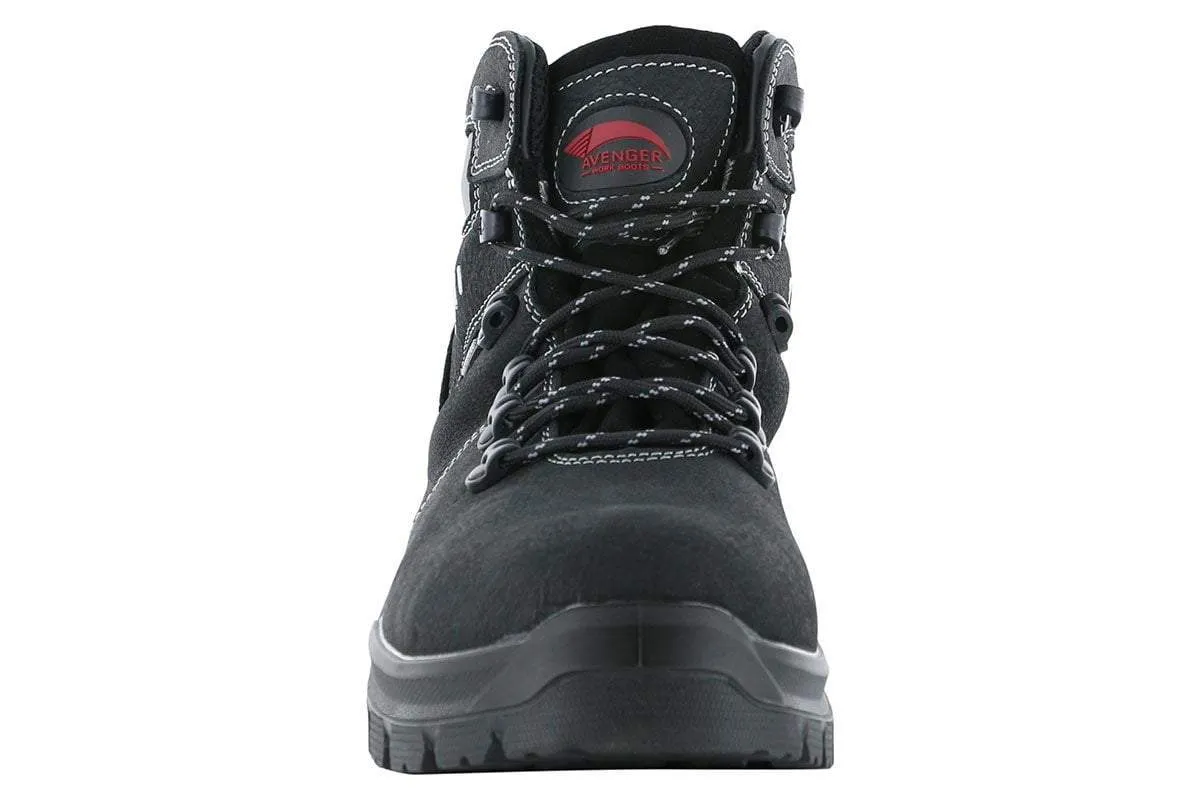 Avenger 7400 Waterproof Composite Toe Boot Black