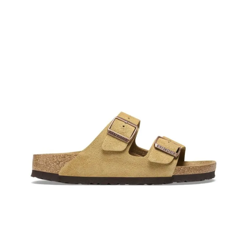 Birkenstock Arizona - Latte Cream Suede