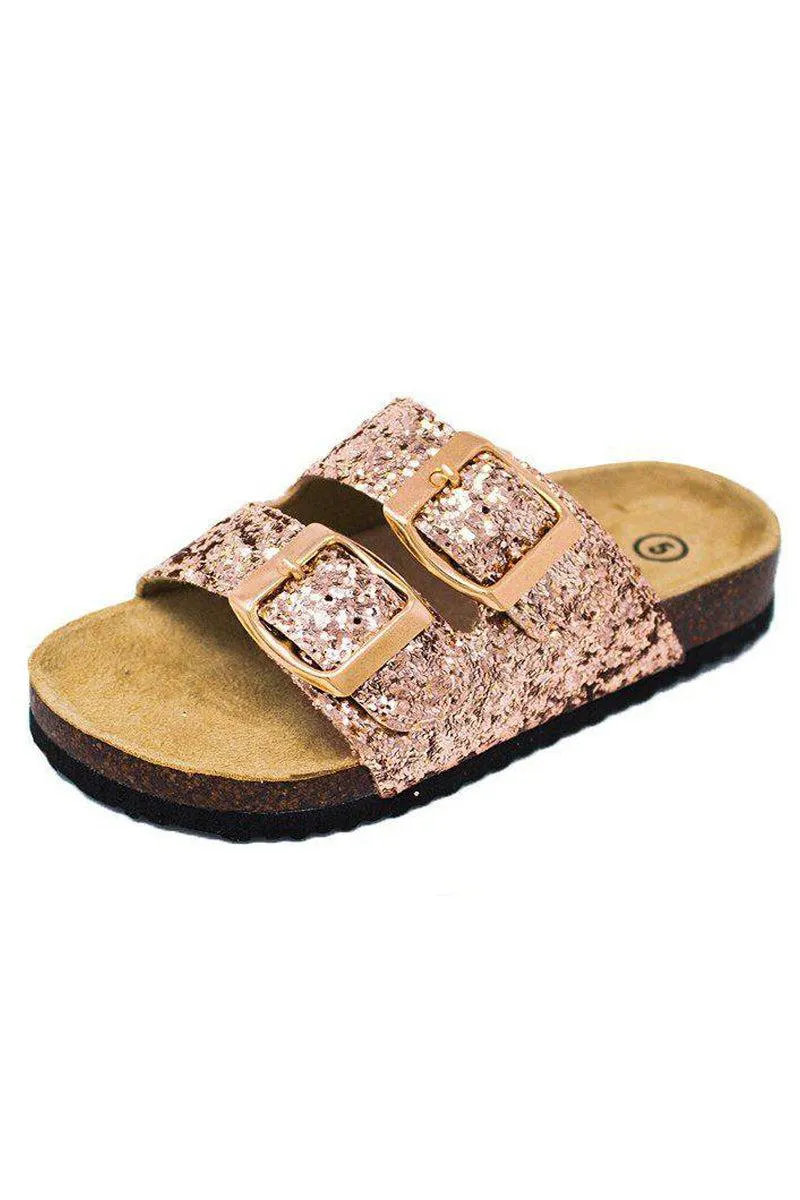 Birkley Glitter Sandals