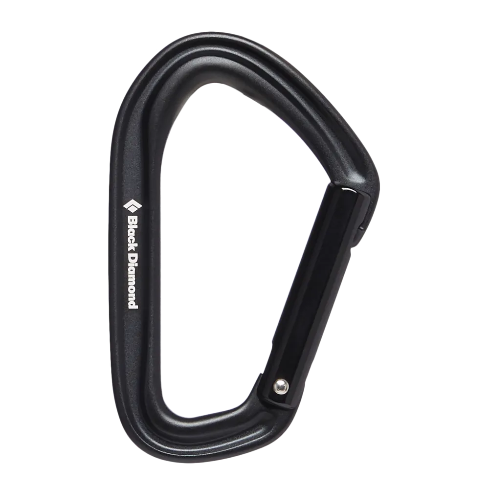 Black Diamond Hotforge Straight Gate Carabiner