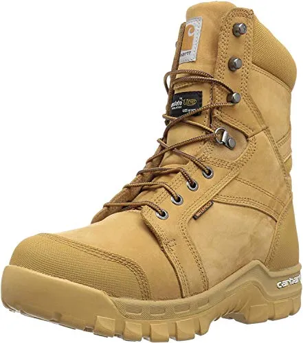 Carhartt CMF8058 Men's 8" Rugged Flex Insulated Waterproof Breathable Soft Toe Work Boot