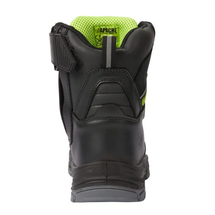 Chilliwack Side Zip Black Waterproof Apache Safety Boot