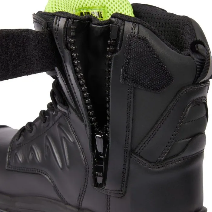 Chilliwack Side Zip Black Waterproof Apache Safety Boot