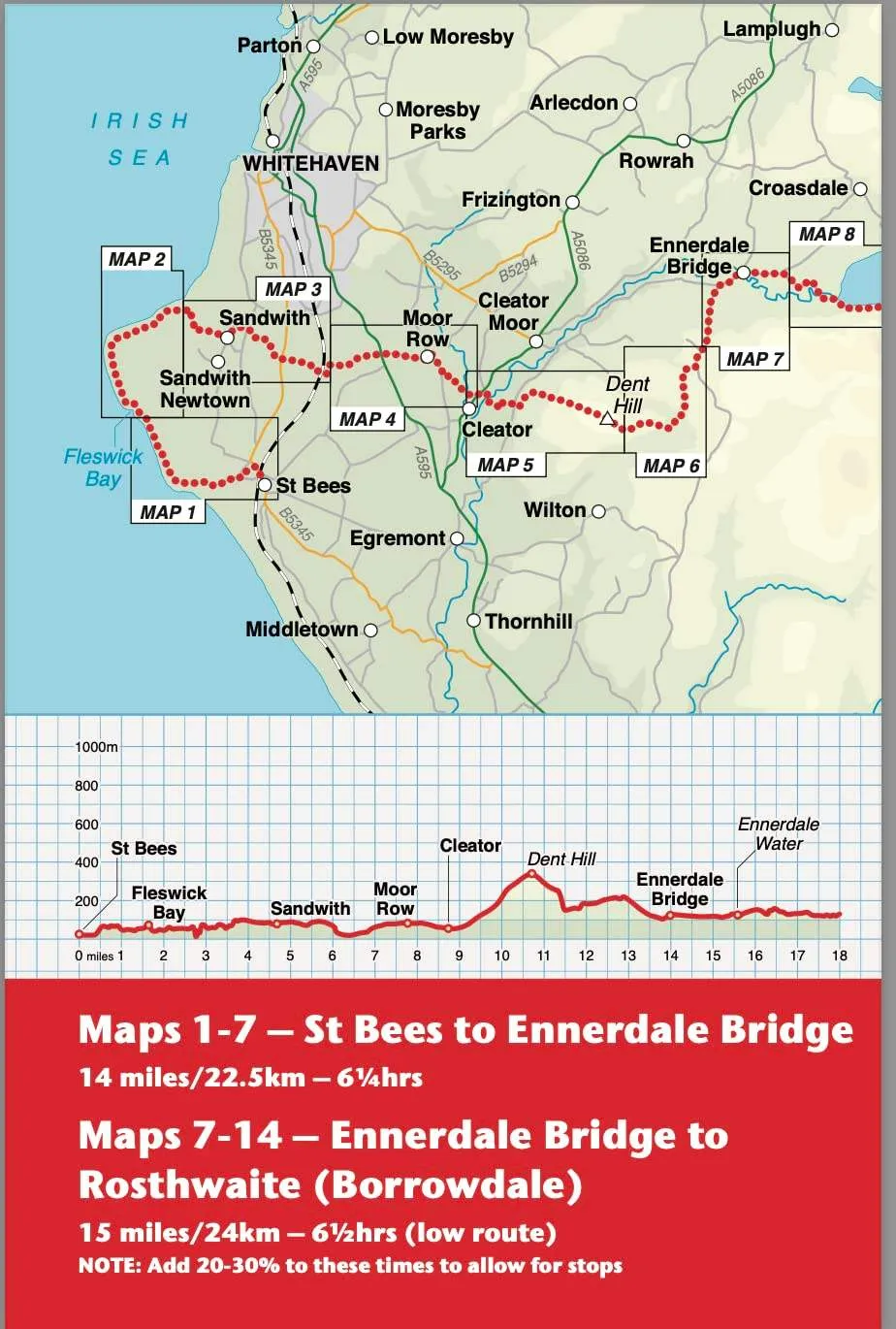 Coast to Coast Path: St Bees to Robin Hood's Bay Walking Guide (10th Edition) by Trailblazer (2023)