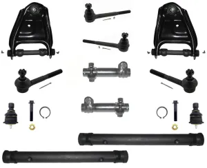 Front Steering Chassis 10pc Kit For 73-86 C20 Chevy Pick Up Rear Wheel Drive