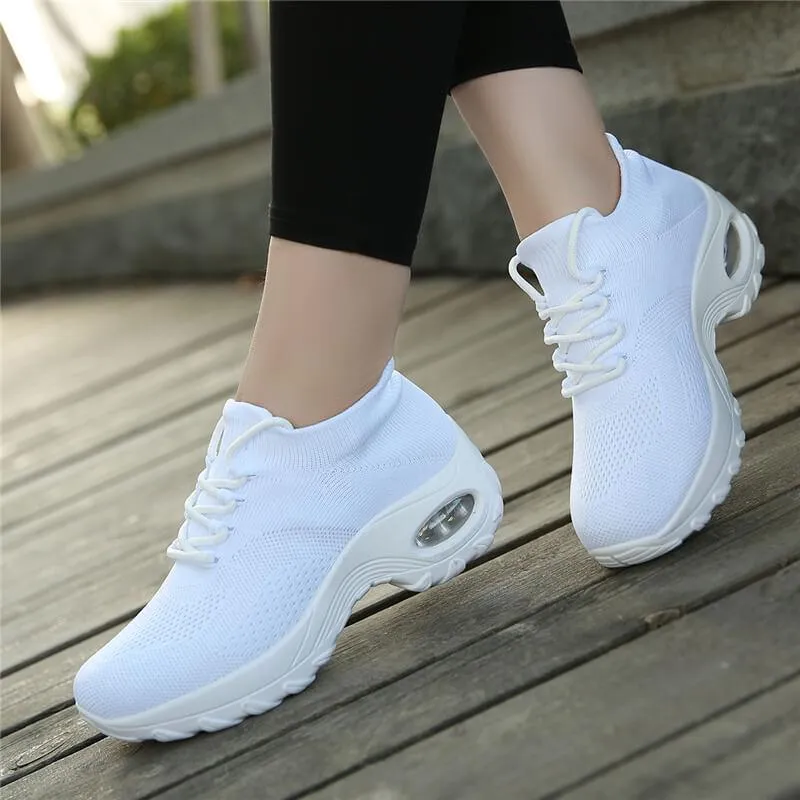 Genevieve Orthopedic Walking Shoes Platform Sneakers for Women