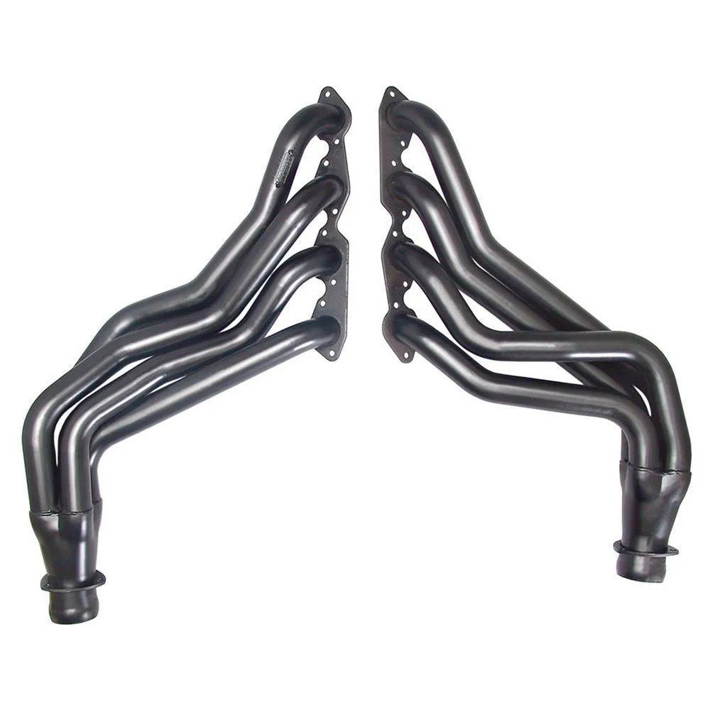 Hedman Hedders Street Headers - 2 in Primary - 3 in Collector - Black Paint - Big Block Chevy - GM Fullsize SUV / Truck 1967-91 - Pair