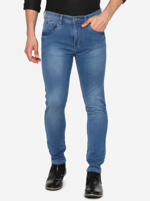 Ice Blue Washed Urban Fit Jeans | Greenfibre