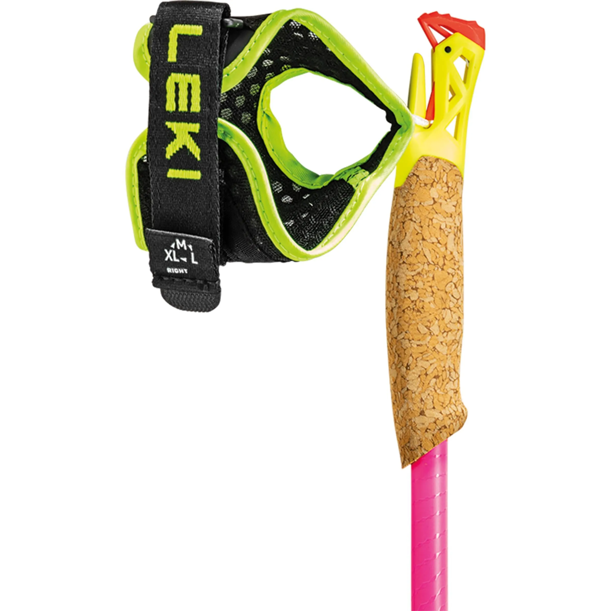 Leki Ultratrail FX.One Superlite (Neon Pink/Neon Yellow/Natural Carbon)