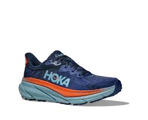 Men's Hoka Challenger 7 Color: Bellwether Blue/Stone Blue