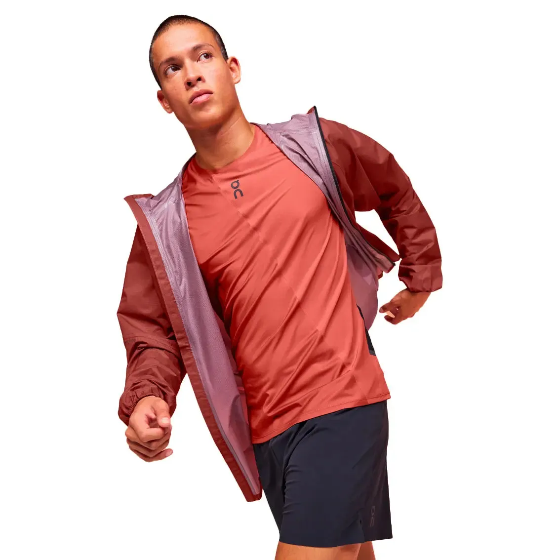 Mens On Running Waterproof Ultra Jacket