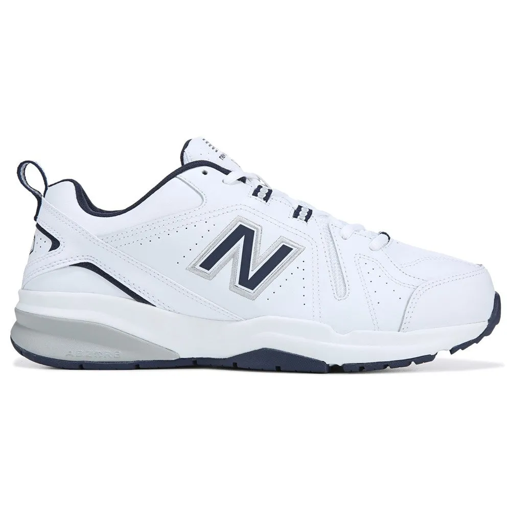 New Balance Men's 608 V5 Medium/Wide X Walking Shoe, White