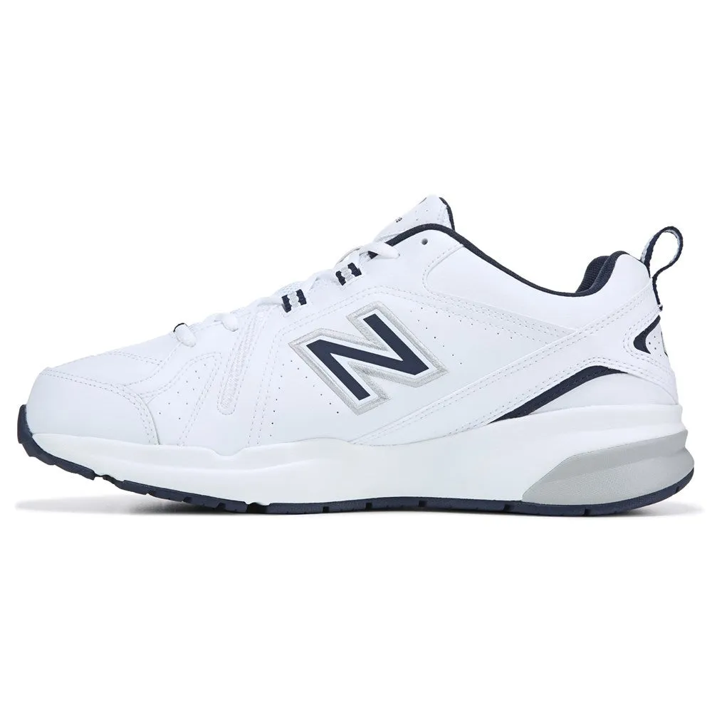 New Balance Men's 608 V5 Medium/Wide X Walking Shoe, White