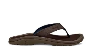 Olukai Men's Ohana Sandal in Dark Java & Black