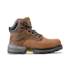 Sawhorse 6” Soft Toe Men’s Waterproof Work Boot - Brown