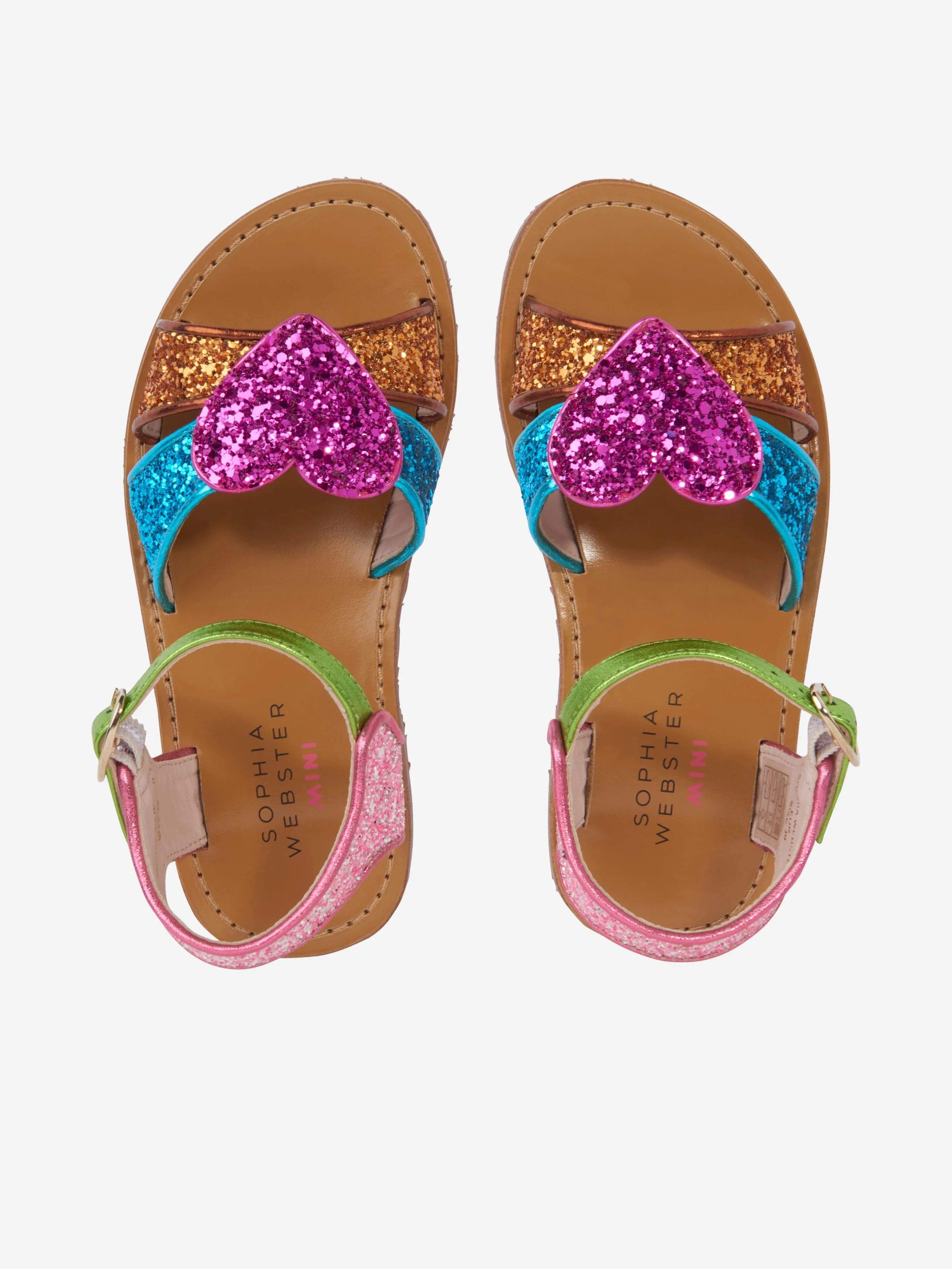 Sophia Webster Girls Amora Sandals in Multicolour