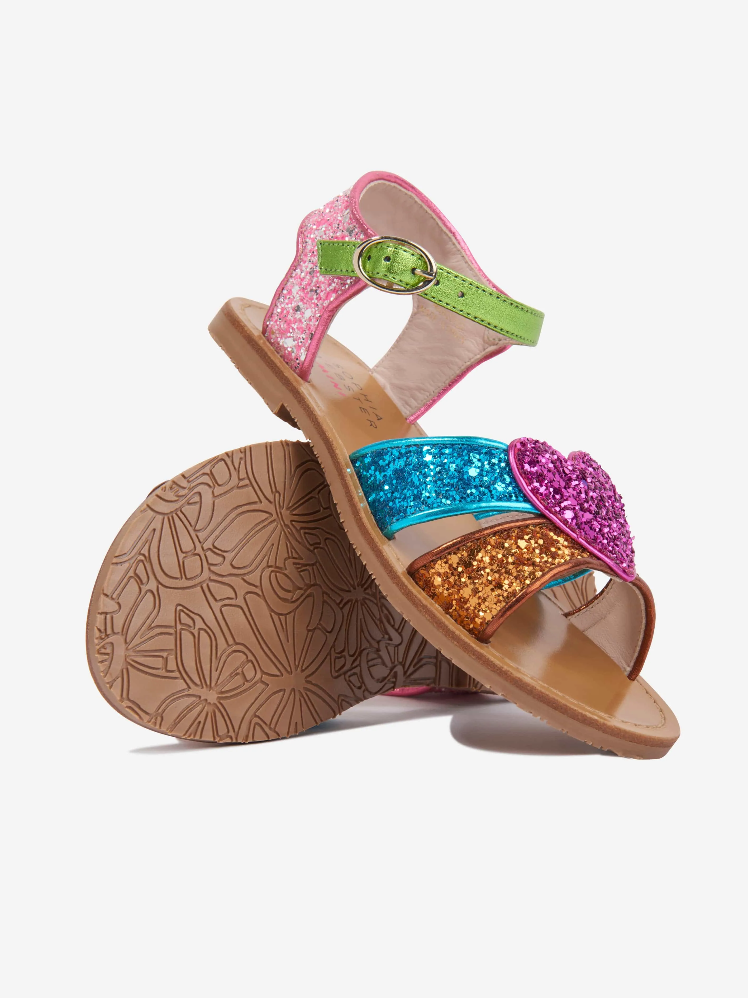 Sophia Webster Girls Amora Sandals in Multicolour