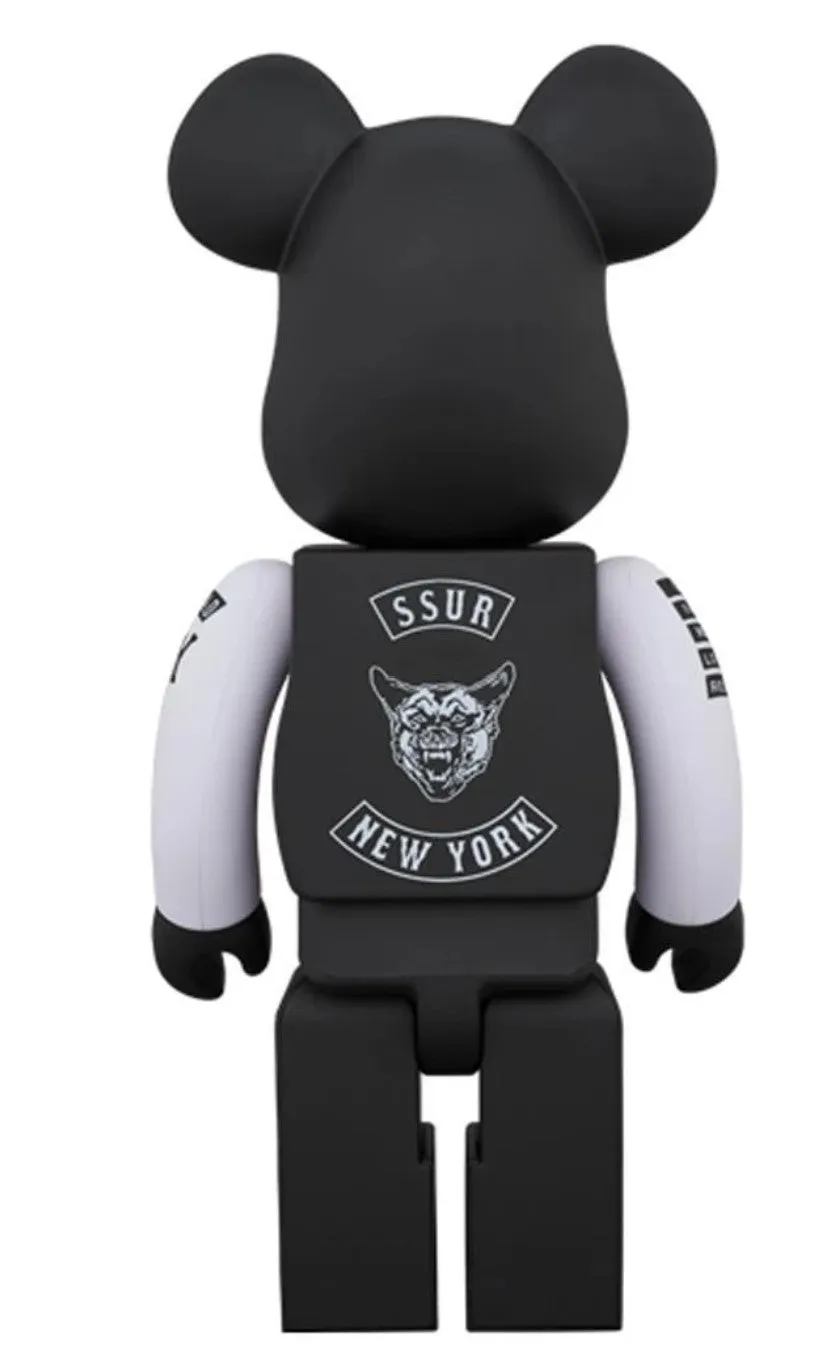 SSUR Varsity 400%  Be@rbrick Medicom Art Toy by SSUR- Ruslan Karablin