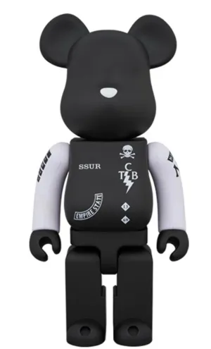 SSUR Varsity 400%  Be@rbrick Medicom Art Toy by SSUR- Ruslan Karablin