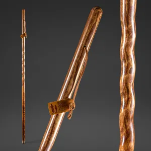 Twisted Pine Handcrafted Walking Stick 55"