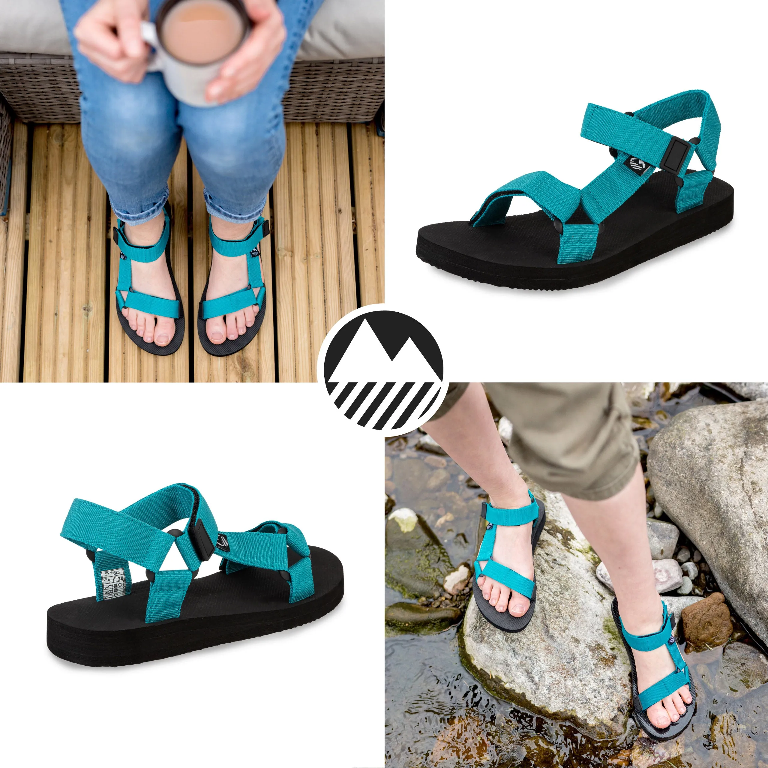 Women's Mockerkin Adjustable Sandals