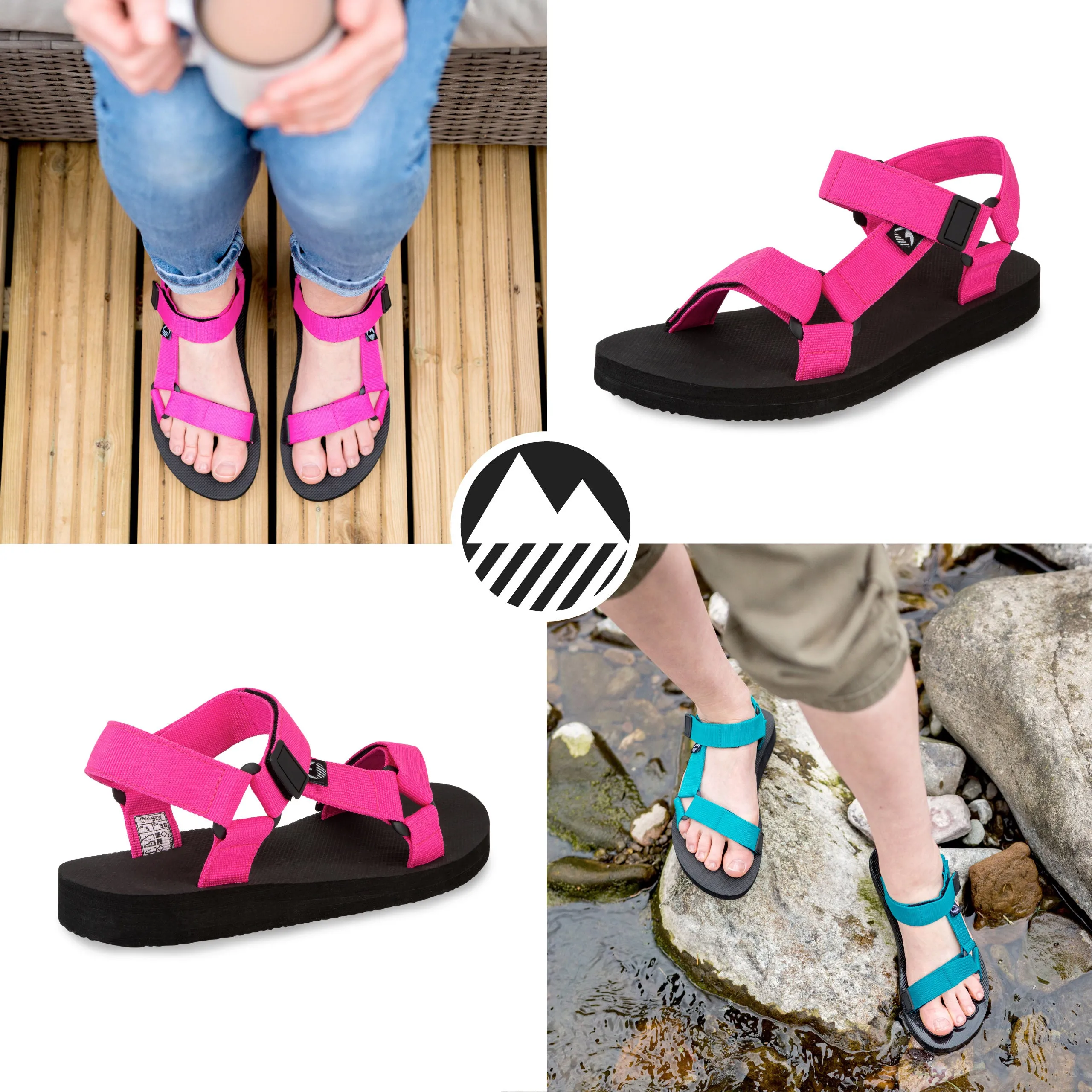 Women's Mockerkin Adjustable Sandals